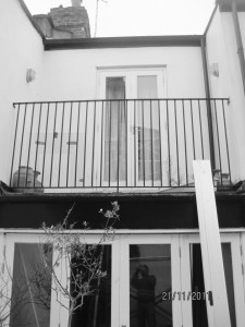 Existing balcony